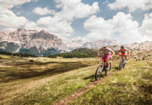 Biker-Paradies inmitten der Südtiroler Dolomiten