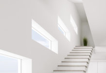 Treppe avanciert zum Highlight in offenen Wohnräumen
