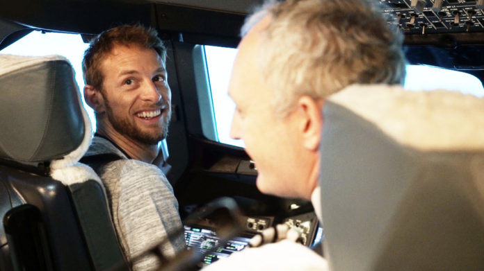 Jenson Button tauscht Rennwagen gegen Airbus