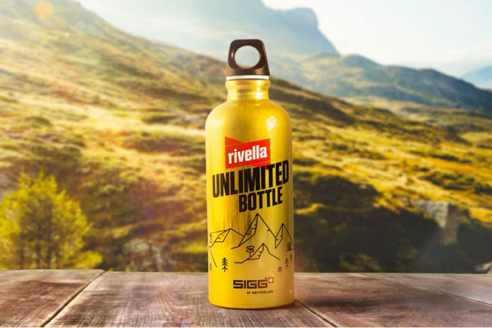 Gewinne stündlich eine Rivella Unlimited Bottle und fahre unbeschränkt Bergbahn