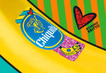 Romero Britto designt neuesten Chiquita Sticker