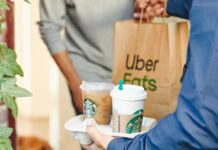 Starbucks Lieblinge auf Knopfdruck mit Uber Eats