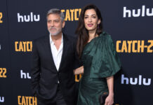 George und Amal Clooney auf einer Veranstaltung in Hollywood