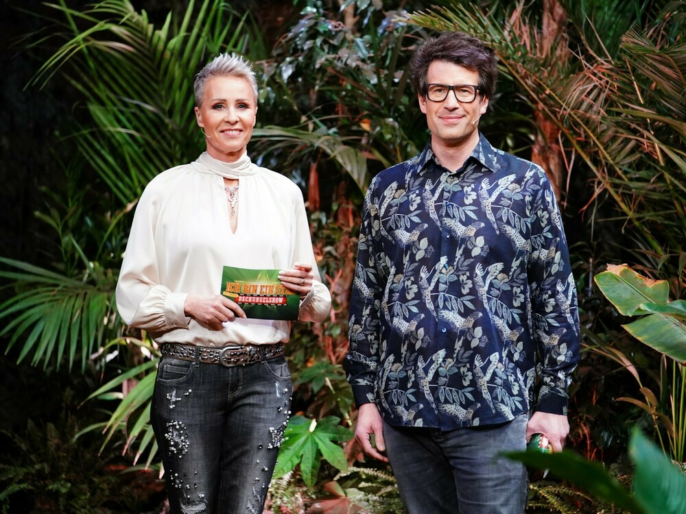 Sonja Zietlow und Daniel Hartwich hatten Spaß an der "Dschungelshow".