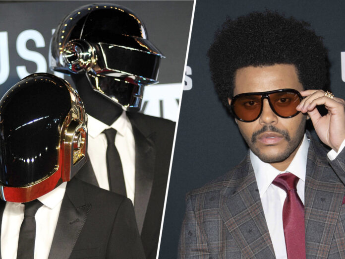 Daft Punk konnten zusammen mit The Weeknd (re.) große kommerzielle Erfolge feiern.