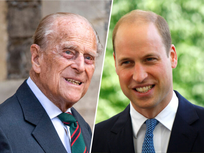 Prinz William ist eins von acht Enkelkindern der Queen und Prinz Philip.