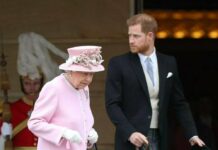 Queen Elizabeth II. und Prinz Harry im Mai 2019.