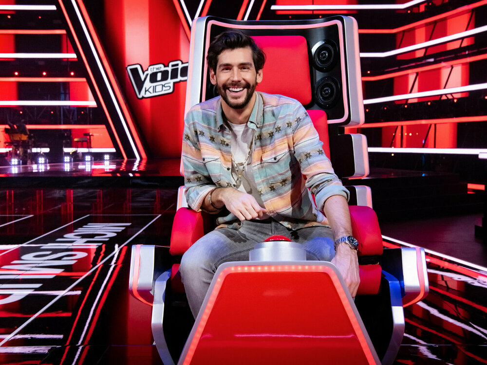 Alvaro Soler ist erstmals bei "The Voice Kids" dabei.