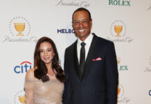 Tiger Woods gemeinsam mit seiner Freundin Erica Herman im Dezember 2019.