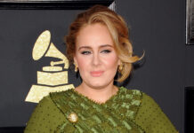 Adele bei einem Grammy-Auftritt