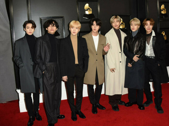 BTS bei den Grammy Awards 2020