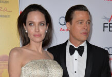 Die Schauspieler Angelina Jolie und Brad Pitt bei einer Veranstaltung im Jahr vor ihrer Trennung.