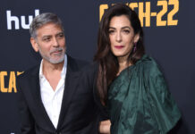 George und Amal Clooney auf einer Filmpremiere im Jahr 2019