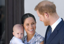 Herzogin Meghan und Prinz Harry mit ihrem Sohn Archie