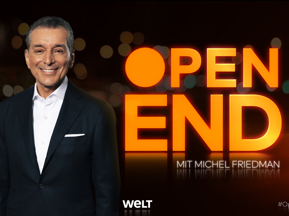 Michel Friedman ist der Gastgeber des neuen Talk-Formats "Open End".
