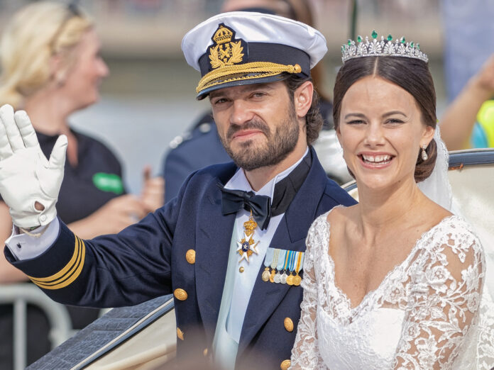 Prinz Carl Philip und Prinzessin Sofia von Schweden haben 2015 geheiratet und freuen sich zum dritten Mal über Nachwuchs.