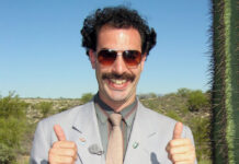 Beide kasachischen Daumen hoch: "Borat Anschluss Moviefilm" hat den nächsten Preis eingefahren.