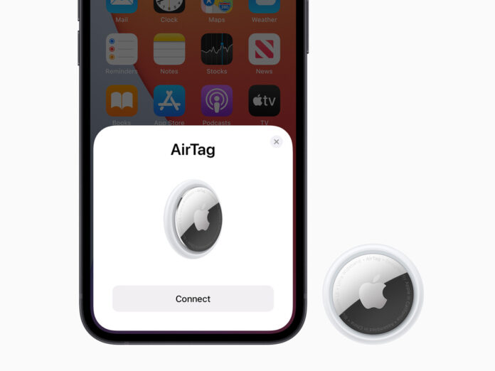 So sehen die neuen AirTags von Apple aus.