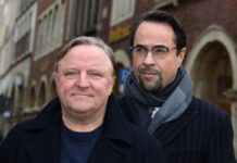 Ermitteln seit 2002 in Münster: Axel Prahl (l.) und Jan Josef Liefers