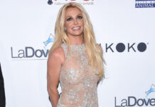 Britney Spears auf dem roten Teppich