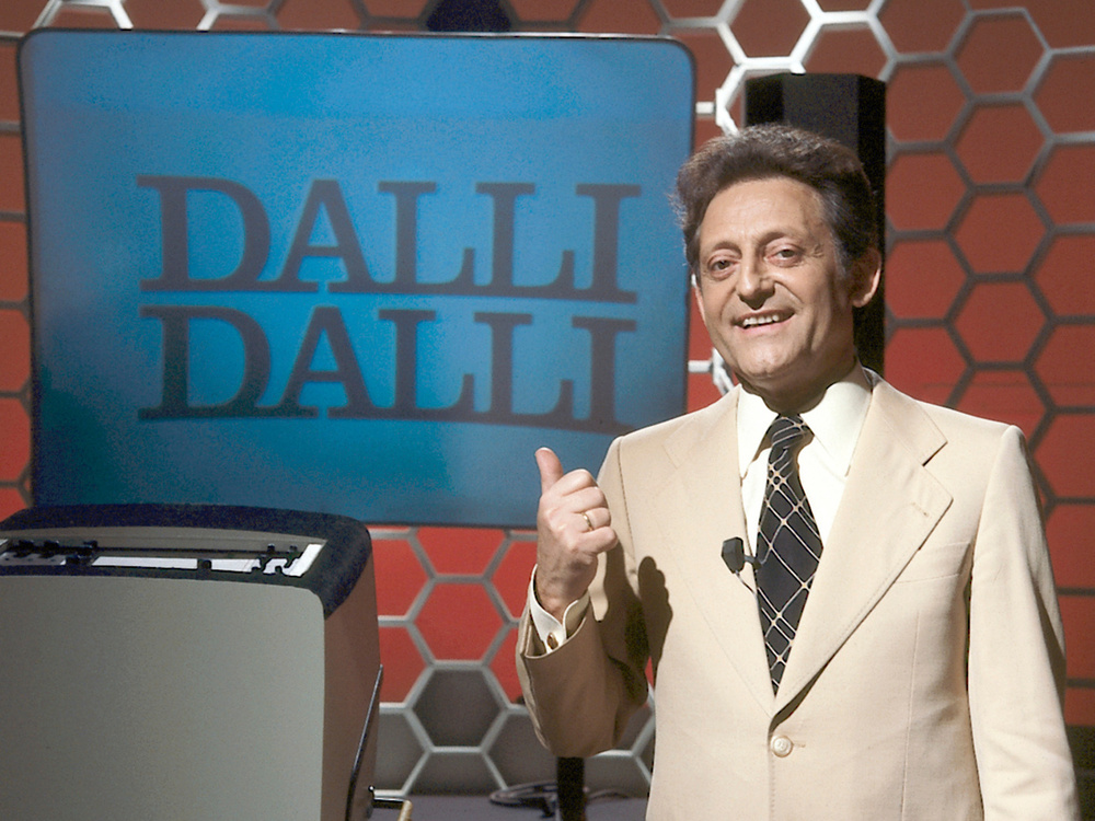 Moderator Hans Rosenthal und seine Show "Dalli Dalli" waren Kult.