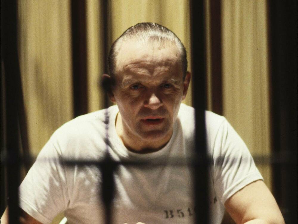 Die Bestie im Käfig: Anthony Hopkins als Hannibal Lecter in "Das Schweigen der Lämmer"