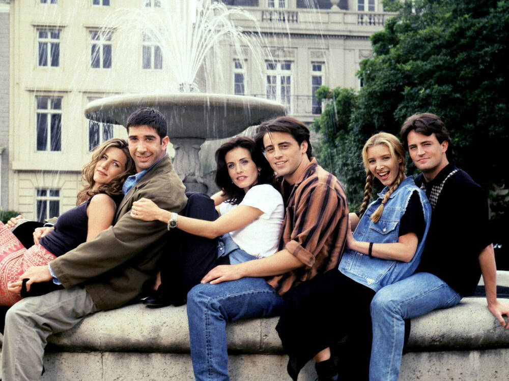 Die "Friends"-Darsteller (v.l.): Jennifer Aniston