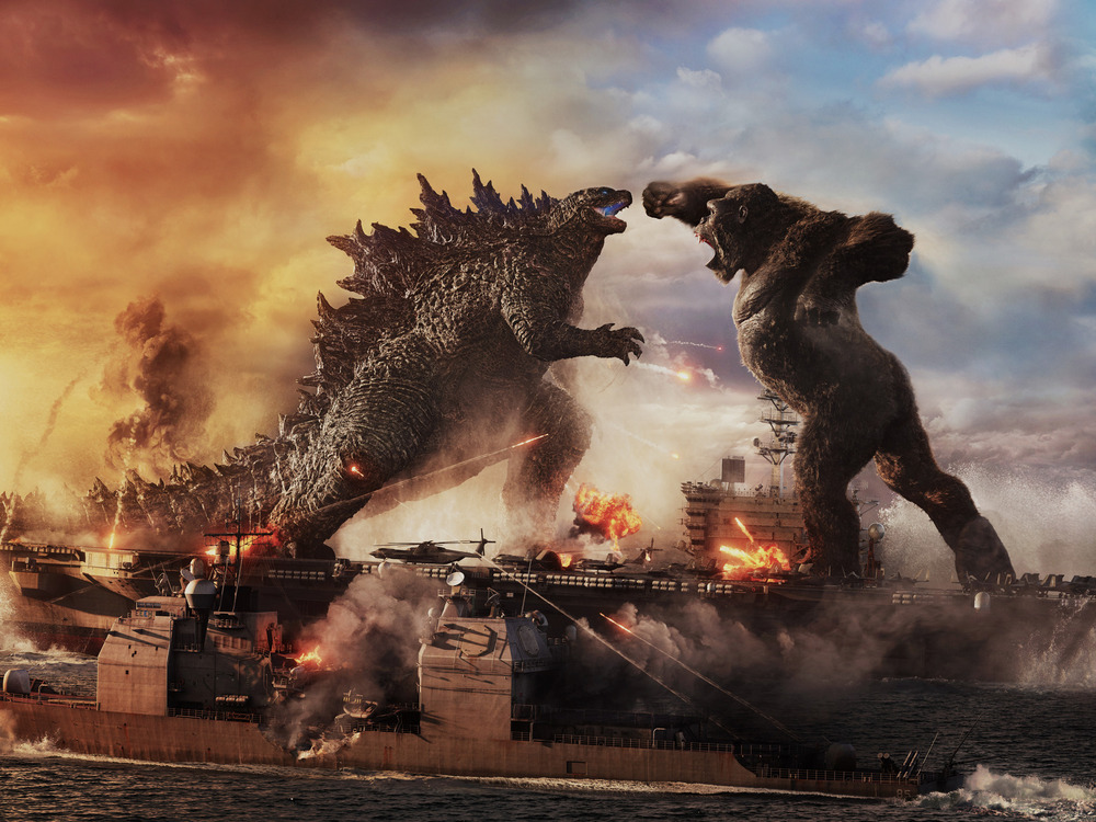 In "Godzilla vs. Kong" kämpfen zwei legendäre Kinomonster gegeneinander.