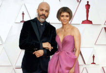 Halle Berry und ihr Partner Van Hunt bei den Academy Awards