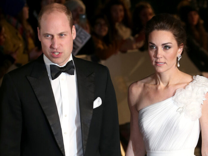 Prinz William und Herzogin Kate bei den BAFTA Awards 2019 in der Royal Albert Hall in London