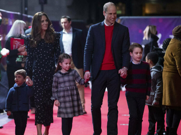 Die perfekte royale Familie: Prinz William und Herzogin Kate mit ihren Kindern Prinz George