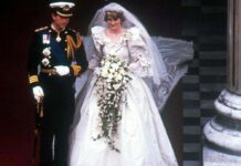 Prinz Charles und Prinzessin Diana bei ihrer Hochzeit im Juli 1981.