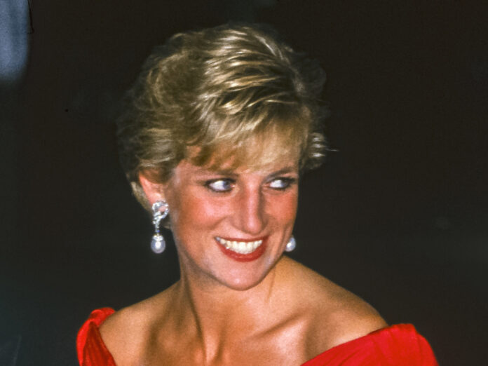 Prinzessin Diana bei einem Auftritt 1990