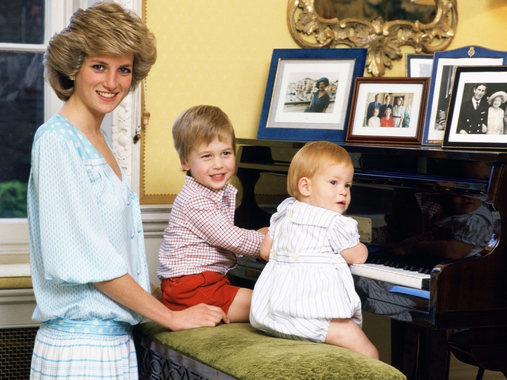 "Prinzessin Dianas gefährliches Erbe": Prinzessin Diana mit ihren Söhnen
