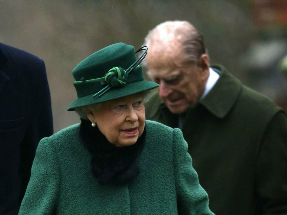 Queen Elizabeth II. und Prinz Philip im Jahr 2018