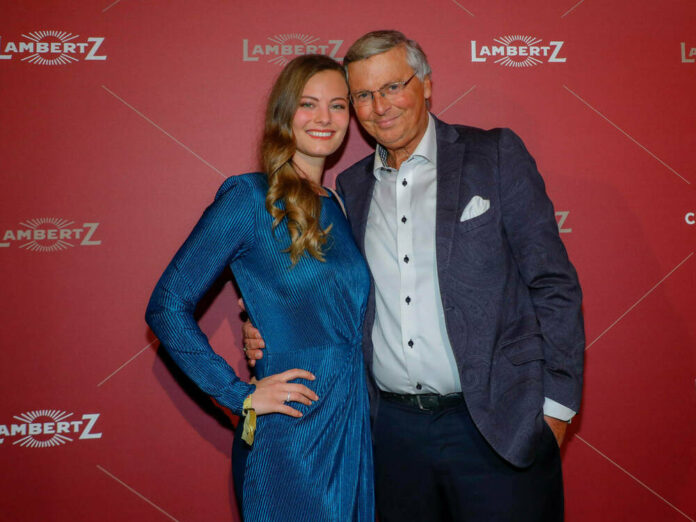 Wolfgang Bosbach mit seiner Tochter Viktoria Anfang 2020