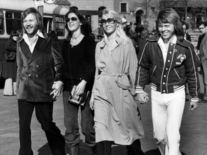 ABBA im Jahr 1977 während der Zeit ihres größten Erfolgs