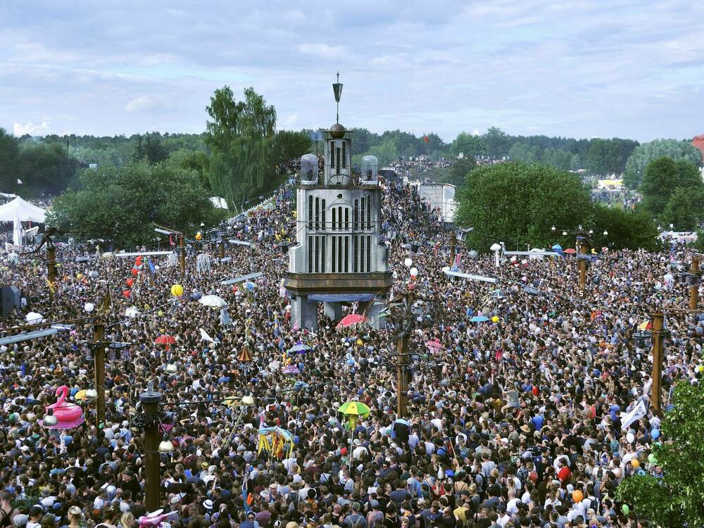 Das Fusion Festival lockt für gewöhnlich rund 70.000 Besucher an.