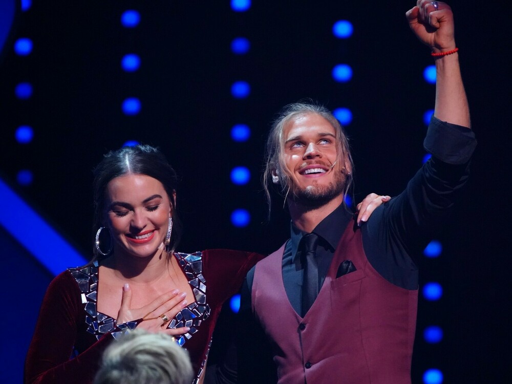 Reanata Lusin und Rúrik Gíslason holten sich den Sieg bei "Let's Dance".