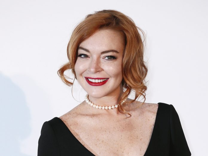 Lindsay Lohan bei der amfAR Gala in Cannes