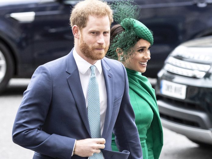 Prinz Harry und Herzogin Meghan bei einem Auftritt in London