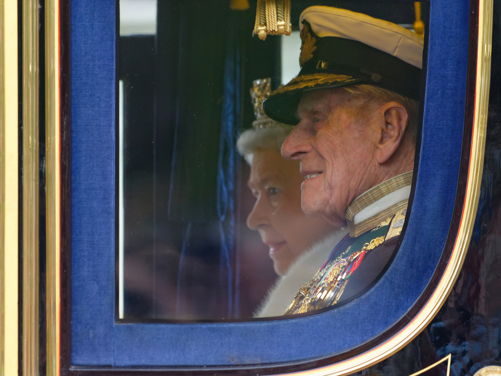 Queen Elizabeth II. und Prinz Philip im Jahr 2013 in London.