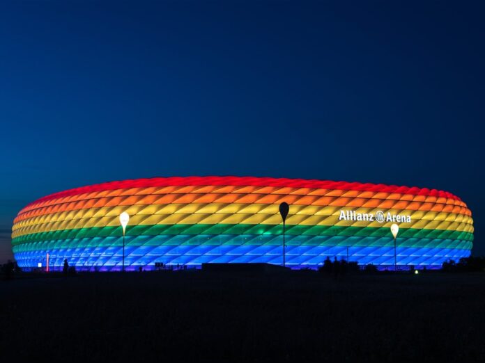 So darf die Allianz Arena in München am Mittwochabend nicht aussehen