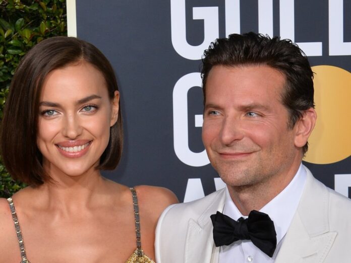 Irina Shayk und Bradley Cooper bei den Golden Globes 2019.