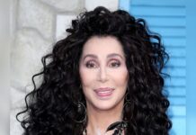 Cher auf der "Mamma Mia"-Premiere in London 2018.