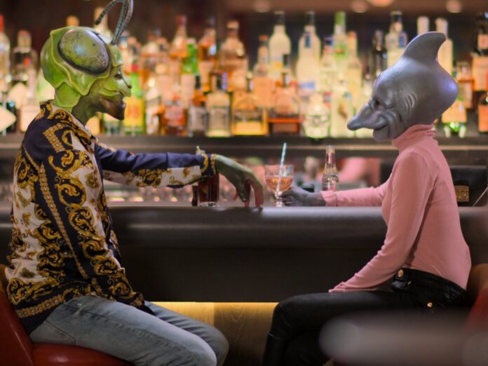 Grashüpfer trifft Delfin zum ersten Date an der Bar: Ganz normal in der neuen Datingshow 