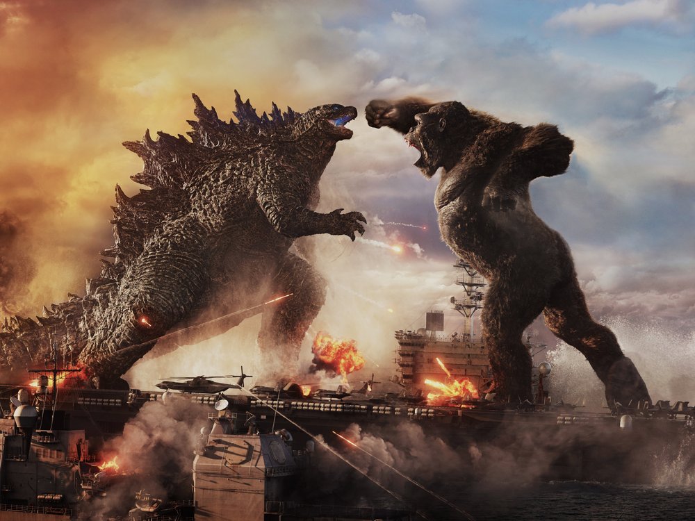Der Name von "Godzilla vs. Kong" ist Programm.