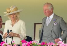 Ohne Namensschild: Prinz Charles und Herzogin Camilla am zweiten Tag von Royal Ascot 2021.