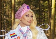 Dragqueen Candy Crash ist Camp-Leiterin in der neuen Joyn-Show "#offline im Wald".