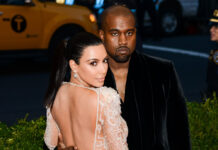 Kim Kardashian und Kanye West im Jahr 2015